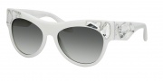 Prada PR 22QS Sunglasses Sunglasses - 7S30A7 Ivory / Grey Gradient