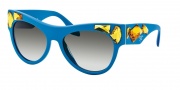 Prada PR 22QS Sunglasses Sunglasses - SMO0A7 Blue / Grey Gradient