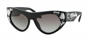 Prada PR 21QS Sunglasses Sunglasses - 1AB0A7 Black / Grey Gradient