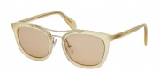 Prada PR 17QS Sunglasses Sunglasses - R069N1 Honey / Light Brown