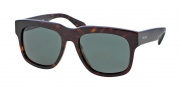 Prada PR 14QS Sunglasses Sunglasses - 2AU3O1 Havana / Grey Green