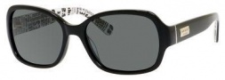 Kate Spade Akira/P/S Sunglasses Sunglasses - W08P Black (RA gray polarized lens)