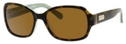 Kate Spade Akira/P/S Sunglasses Sunglasses - JBLP Tortoise Mint (VW brown polarized lens)