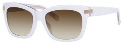 Kate Spade Autumn/S Sunglasses Sunglasses - 0CW4 White Crystal (Y6 brown gradient lens)