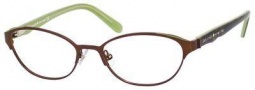 Kate Spade Caris Eyeglasses Eyeglasses - 0JBJ Brown Kiwi