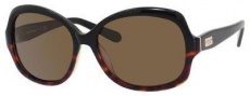 Kate Spade Carlene/P/S Sunglasses Sunglasses - EUTP Black Tortoise Fade (VW brown polarized lens)