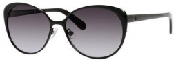 Kate Spade Cassia/S Sunglasses Sunglasses - 0W17 Shiny Black (Y7 gray gradient lens)