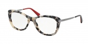 Prada PR 09RV Eyeglasses Eyeglasses - KAD1O1 White Havana