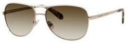 Kate Spade Dusty/S Sunglasses Sunglasses - 0EQ6 Almond Brown (Y6 brown gradient lens)