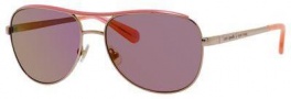 Kate Spade Dusty/S Sunglasses Sunglasses - 0AU2 Rose Gold (VQ multilayer pink lens)