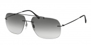 Prada Sport PS 55PS Sunglasses Sunglasses - 1BO0A7 Matte Black / Grey Gradient