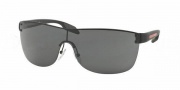 Prada Sport PS 54PS Sunglasses Sunglasses - 1BO1A1 Black Demi Shiny / Grey