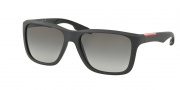 Prada Sport PS 04OS Sunglasses Sunglasses - OAS3M1 Dark Grey / Gray Gradient