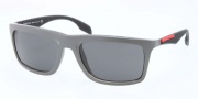 Prada Sport PS 02PS Sunglasses Sunglasses - SL91A1 Grey Demi Shiny / Grey