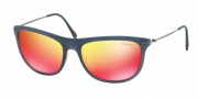 Prada Sport PS 01PS Sunglasses Sunglasses - JAP6Y1 Blue Demi Shiny / Red Multilayer