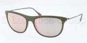 Prada Sport PS 01PS Sunglasses Sunglasses - ROS2D2 Green / Gold Mirror Pink