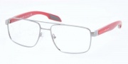 Prada Sport PS 56EV Eyeglasses Eyeglasses - 5AV1O1 Gunmetal