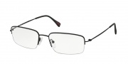 Prada Sport PS 51FV Eyeglasses Eyeglasses - DG01O1 Black Rubber