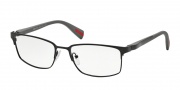 Prada Sport PS 50FV Eyeglasses Eyeglasses - 7AX1O1 Black