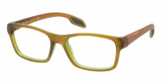 Prada Sport PS 06DV Eyeglasses Eyeglasses - OAJ1O1 Top Olive On Green