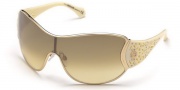 Roberto Cavalli RC803S Alcyone Sunglasses Sunglasses - 28F Rose Gold / Brown Gradient
