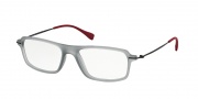 Prada Sport PS 03FV Eyeglasses Eyeglasses - TlL1O1 Transparent Grey Rubber