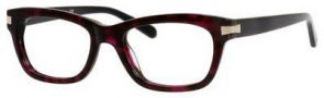 Kate Spade Zenia Eyeglasses Eyeglasses - 0JLN Red Tortoise Black