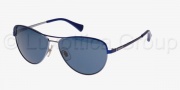 Ralph by Ralph Lauren RA4104 Sunglasses Sunglasses - 481/80 Matte Blue / Blue Solid