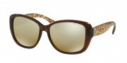 Ralph by Ralph Lauren RA5182 Sunglasses Sunglasses - 12635A Dark Brown / Gold Gradient Flash
