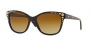 Versace VE4270 Sunglasses Sunglasses - GB1/T5 Black / Polarized Brown Gradient