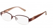 Bebe BB5073 Eyeglasses Jet-Setter Eyeglasses - Brown Topaz