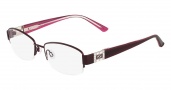 Bebe BB5073 Eyeglasses Jet-Setter Eyeglasses - Plum Purple