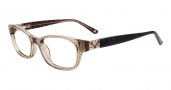 Bebe BB5062 Eyeglasses Hipstress Eyeglasses - Topaz Brown
