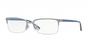 Versace VE1219 Eyeglasses Eyeglasses - 1262 Brushed Gunmetal