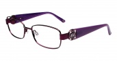 Bebe BB5059 Eyeglasses Glam On Eyeglasses - Plum Purple