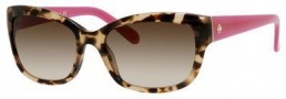 Kate Spade Johanna/S Sunglasses Sunglasses - 0ESP Camel Tortoise (Y6 brown gradient lens)