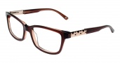 Bebe BB5058 Eyeglasses Gorgeous Eyeglasses - Topaz Brown