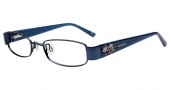 Bebe BB5054 Eyeglasses Flowery Eyeglasses - Sky Blue