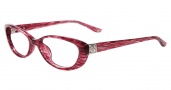 Bebe BB5052 Eyeglasses Frilly Eyeglasses - Rose Red