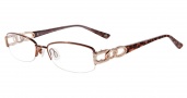 Bebe BB5051 Eyeglasses Flattering Eyeglasses - Topaz Brown