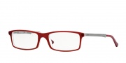 Vogue VO2867 Eyeglasses Eyeglasses - 21805 Top Matte Bordeaux Transparent