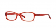 Vogue VO2882 Eyeglasses Eyeglasses - 2111 Red Transparent