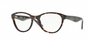 Vogue VO2884 Eyeglasses Eyeglasses - W656 Dark Havana