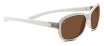 Serengeti Isola Sunglasses Sunglasses - 7941 Sanded White / Polarized Drivers