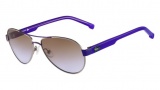 Lacoste L3103S Sunglasses Sunglasses - 033 Gunmetal / Violet