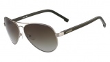 Lacoste L163S Sunglasses Sunglasses - 210 Matte Brown Grey