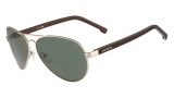 Lacoste L163S Sunglasses Sunglasses - 757 Matte Gold
