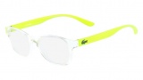 Lacoste L3801B Eyeglasses Eyeglasses - 971 Crystal / Yellow