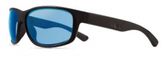 Revo RE 1006 Sunglasses Baseliner Sunglasses - 01 BL Matte Black / Blue Water Lens