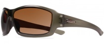 Revo RE 4057 Sunglasses Bearing Sunglasses - 08 BR Matte Crystal Olive / Brown Terra Lens